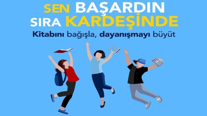 Buca’da Anlamlı Kitap Bağış Kampanyası ’Sen Başardın Sıra Kardeşinde’