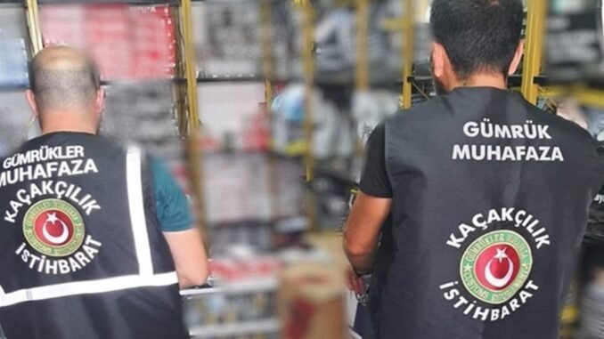 İzmir’de Yasa Dışı Sigara Üreticilerine Operasyon