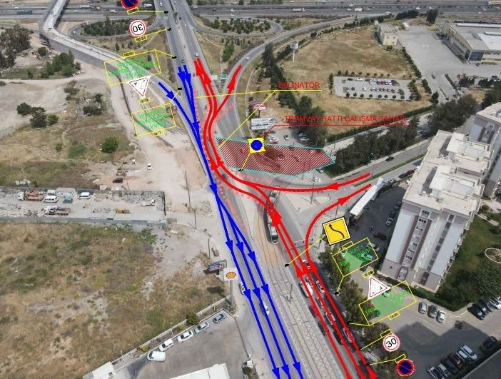 Çiğli Tramvay Hattında Yoğun Mesai