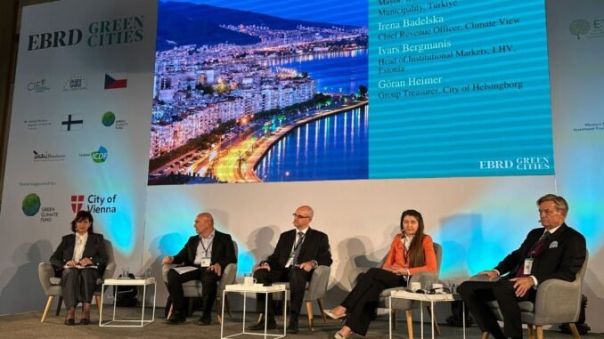 Başkan Soyer, Viyana’da EBRD Yeşil Şehirler Konferansı’nda Konuştu