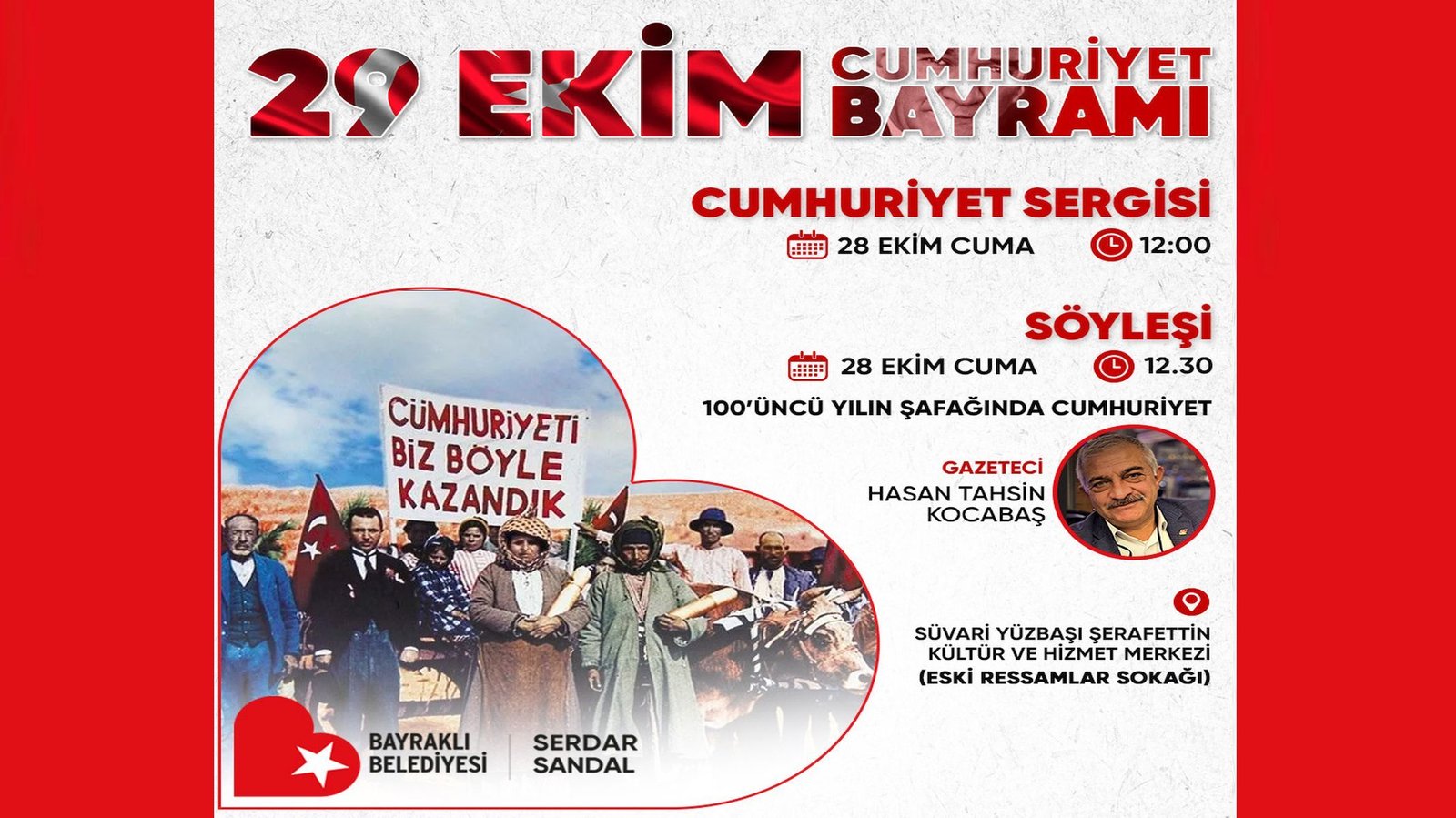 Bayraklı’da Cumhuriyet coşkusu