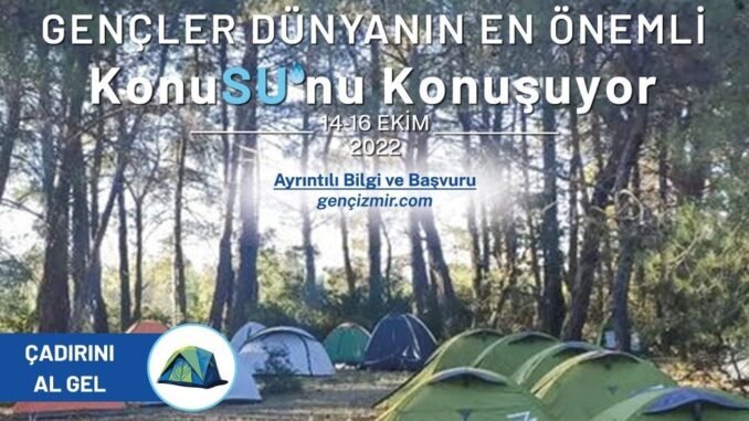 Genç Kampçılar Olivelo’da Su İçin Buluşacak