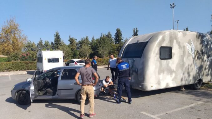 İnciraltı Kent Ormanı’ndaki Karavanlar Kaldırıldı