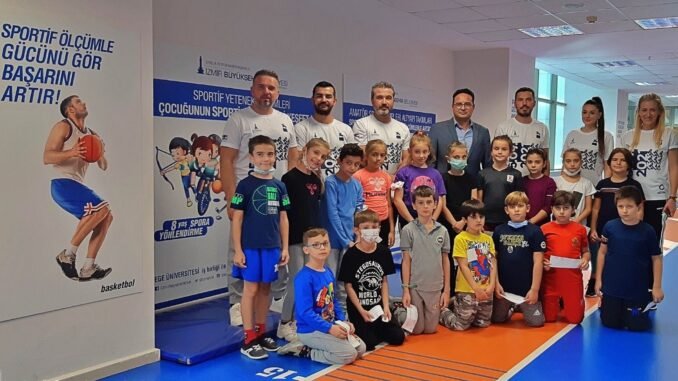 İzmirli Çocuklardan ’Sportif Yetenek Ölçümü Programı’na Yoğun İlgi