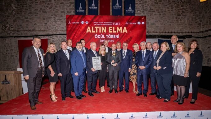 Turizmin Oscar Ödülü İzmir Büyükşehir Belediyesi’ne