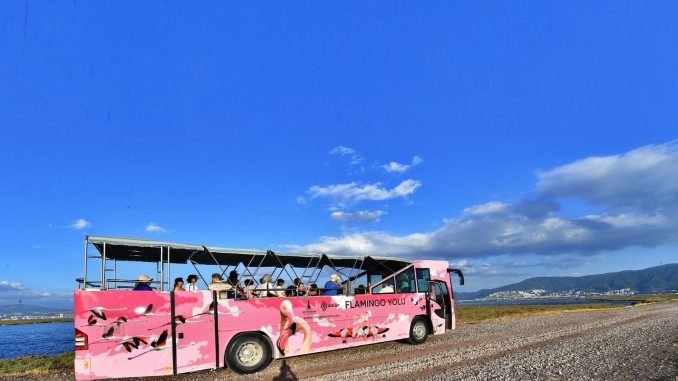 'Flamingo Yolu' Turu İzmirlilerden Yoğun İlgi Gördü