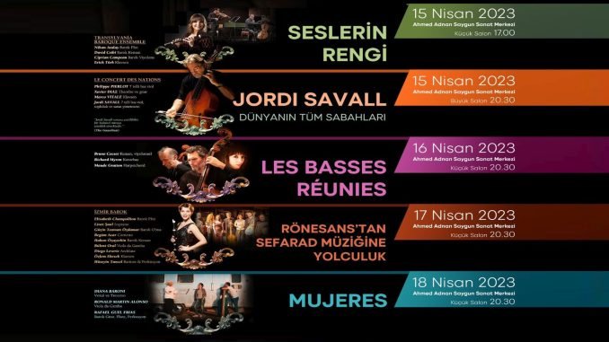 Barok Müzik Günleri 15 Nisan Cumartesi Günü Başlıyor