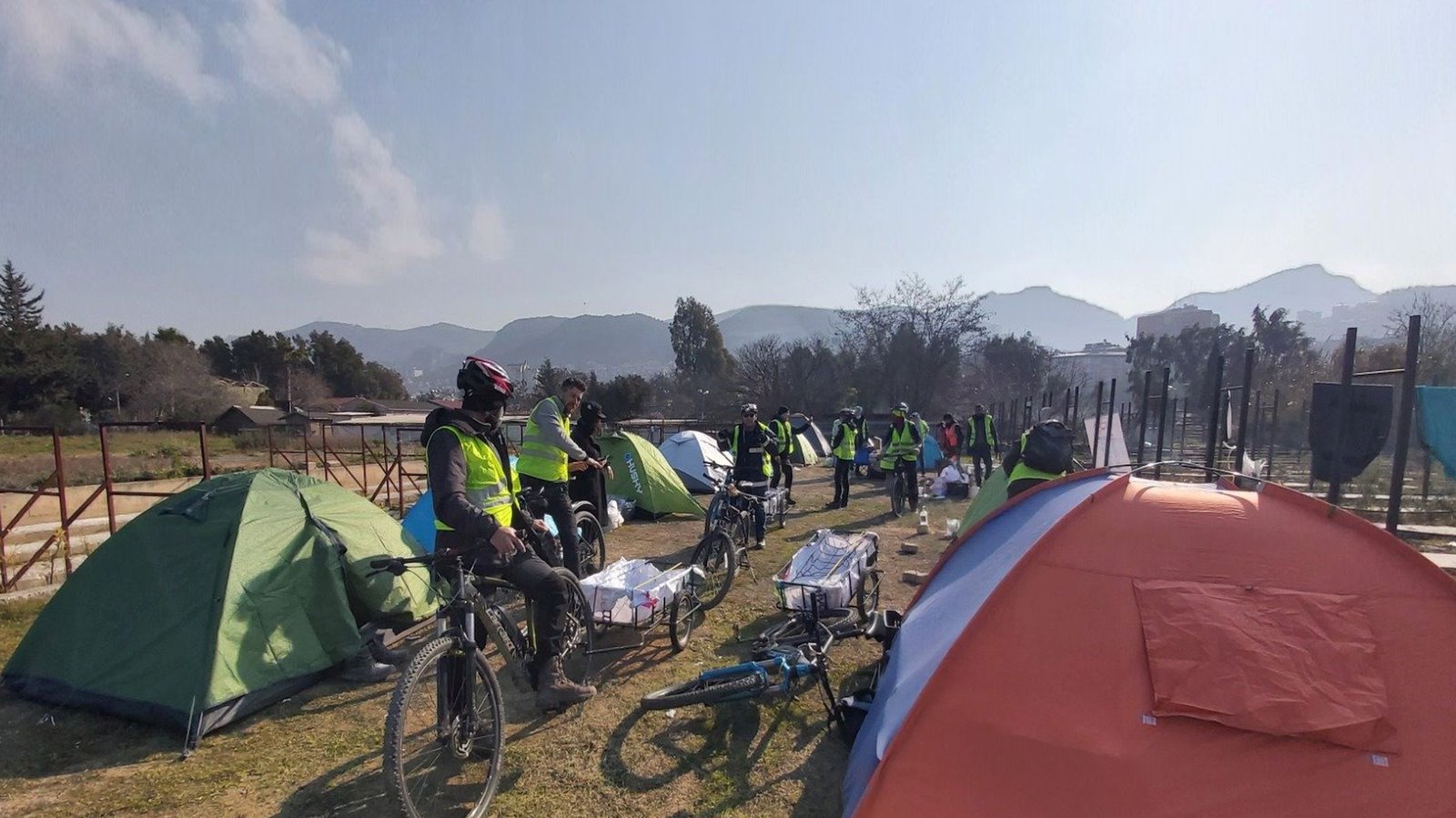 Bisikletli Afet Gönüllülerine Ulaşım Desteği (2)