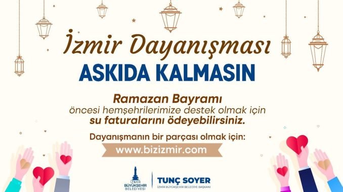 İzmir'de Depremzedeler İçin Askıda Fatura Uygulaması Başladı