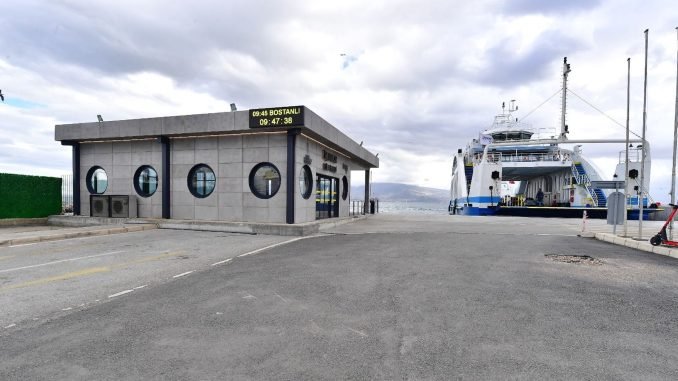 Üçkuyular ve Bostanlı Feribot İskeleleri Yenileniyor