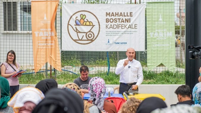 Kadifekale'de Kurulan Mahalle Bostanı İçin Kura Çekildi