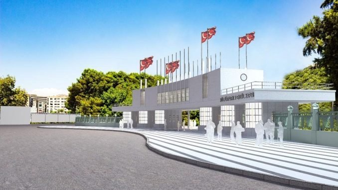 İzmir’in Simgelerinden Kültürpark’ın Tarihi Kapıları Restore Ediliyor