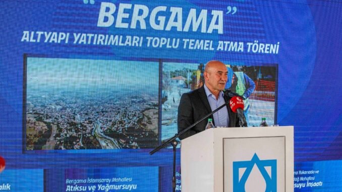 İZSU’dan Bergama’ya 103 Milyon Liralık Hayat Hattı