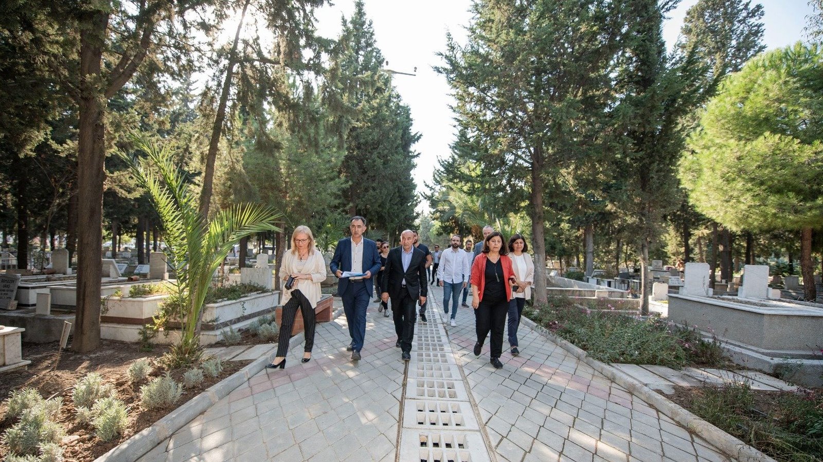 Işıkkent Mezarlığı’nda Yağmur Suyu Hasadı Başladı