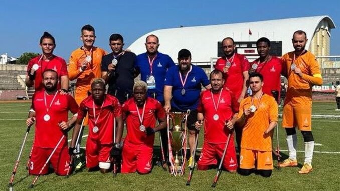 İzmir Ampute Futbol Takımı, Türkiye Kupası'nda İkinci Oldu