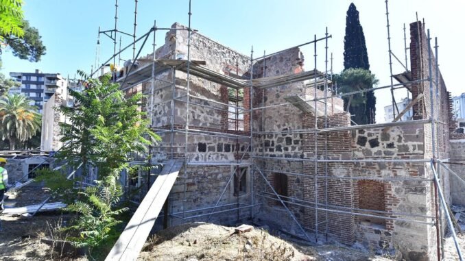İzmir'in En Büyük Levanten Köşkü 2024’te Kullanıma Açılacak