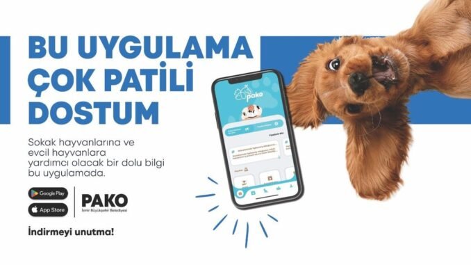 İzmir’de Can Dostlar İçin Pako Mobil Uygulaması