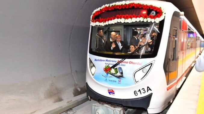 İzmir'i Şenlik Var! Narlıdere Metrosu 24 Şubat'ta Hizmete Giriyor