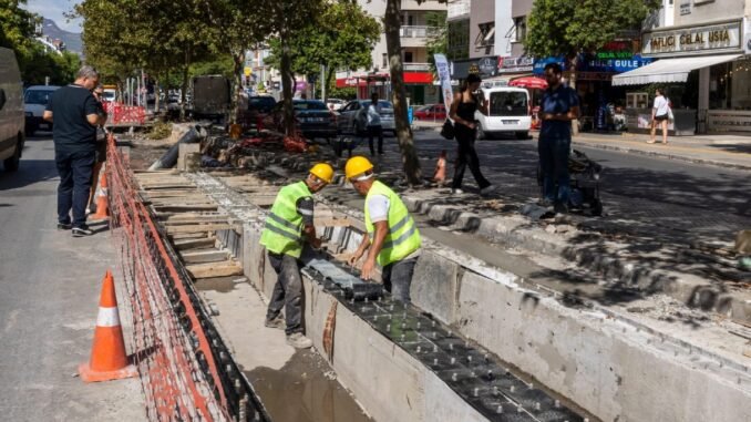 İZSU’dan Karşıyaka'ya Büyük Yatırım Mazgallar Yenileniyor