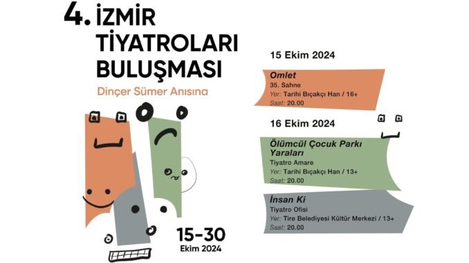 İzmir Tiyatroları Buluşması 15-30 Ekim'de Başlıyor