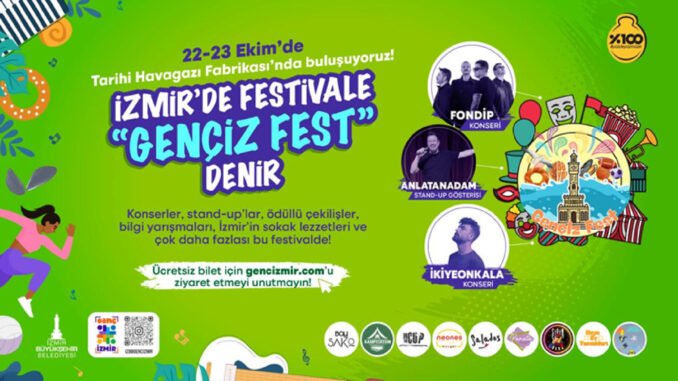 İzmir'de 22-23 Ekim’de Gençİz Fest Heyecanı!