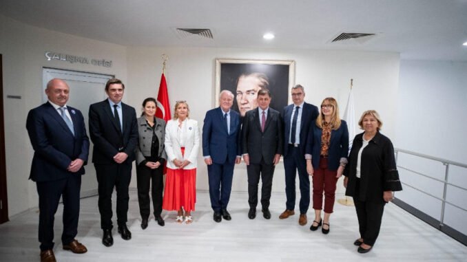 İzmir’de Fransa Senatosu ile Stratejik Projeler Üzerine Toplantı