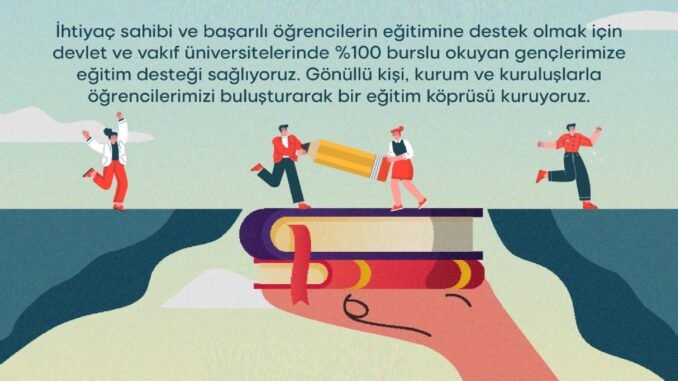 İzmir'de Öğrencilere Destek Projesi Eğitim Köprüsü