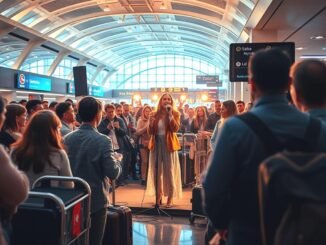 İstanbul Havalimanı'nda Uçağı Rötar Yapan Şevval Sam'dan Mini Konser: O Anlar Gündem Oldu - Merhaba İzmir