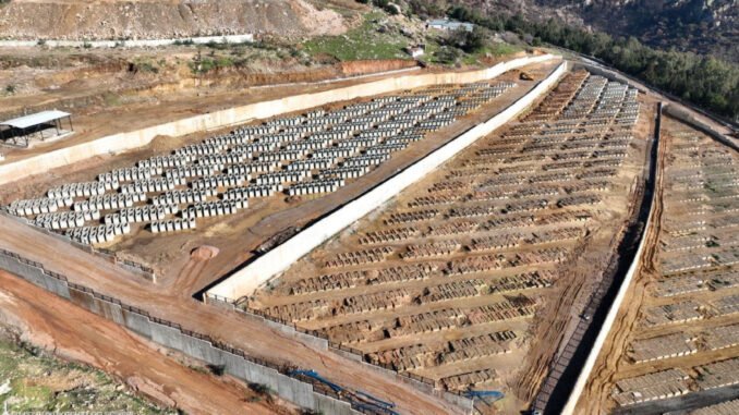 İzmir’de Yeni Mezarlık Alanı 2025’te Gömüye Hazır
