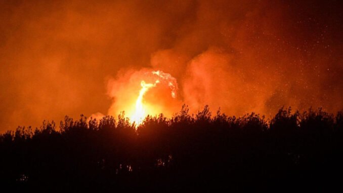 Aliağa ve Foça’daki Yangınlar Kontrol Altında