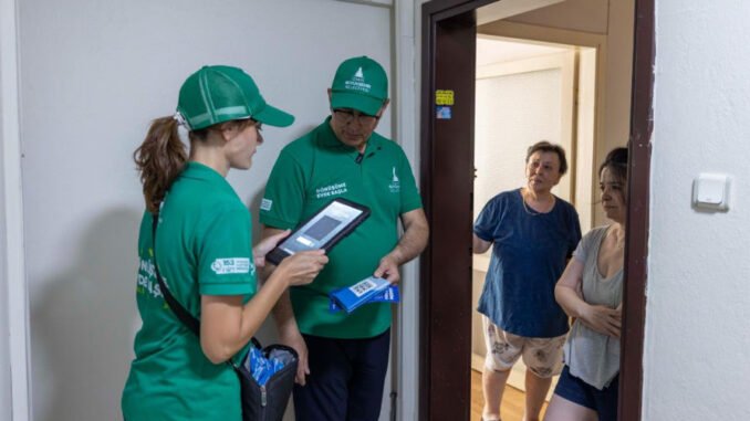 İzmir’de QR Kodlu Poşetlerle Geri Dönüşüm Manavkuyu’da