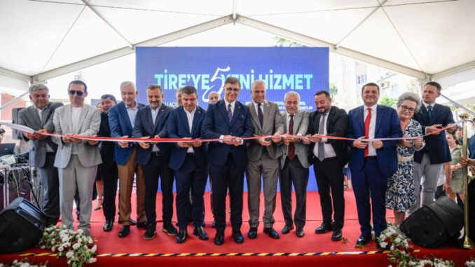 Tire'de İki Çocuk Etkinlik Merkezi ve Meslek Fabrikası Hizmete Açıldı