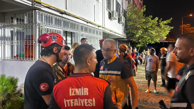 Gaziemir’de Bakımevinde Korkutan Yangın