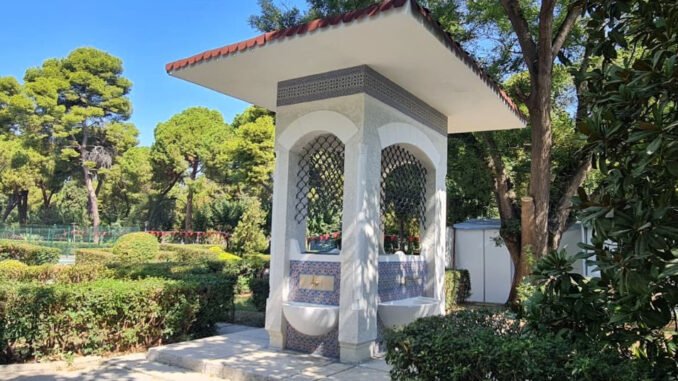 58 Yıllık Çinili Çeşme, Kültürpark’ta Yeniden Hayat Buldu