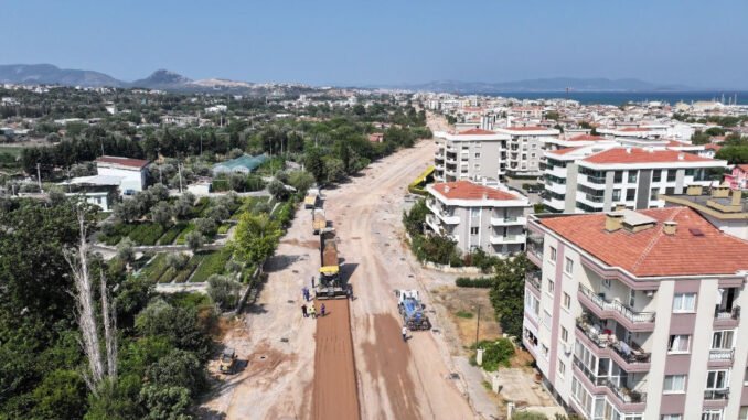İzmir’de Trafiği Rahatlatacak Yeni Bulvar Son Aşamada