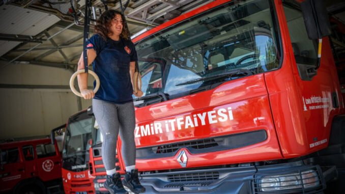 İzmir İtfaiyesi’nden Bahar Akdağ Avrupa Yolunda
