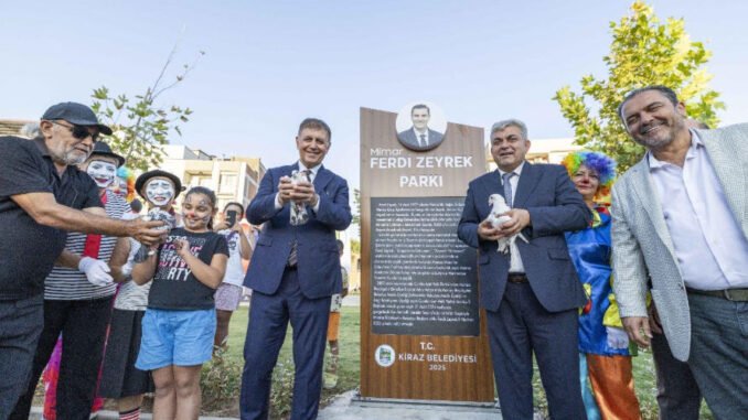 Mimar Ferdi Zeyrek Parkı ve Zübeyde Hanım Anne Evi Açıldı