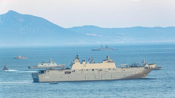 Anadolu Türk Deniz Görev Kuvveti İspanya Yolunda - Merhaba İzmir