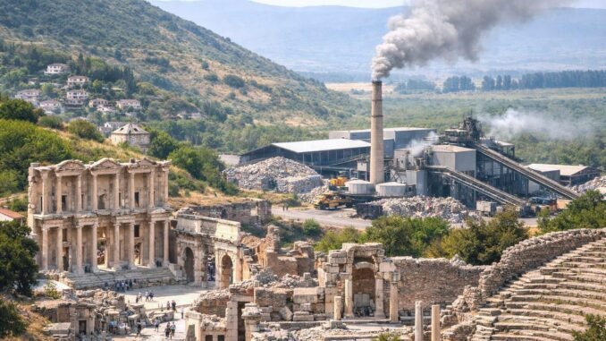 Efes Selçuk’ta ’Sanayi mi, Tarih mi?’ Tartışması - Merhaba İzmir