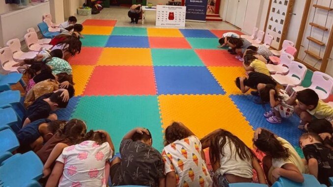 İzmir’de Çocuklara Yönelik Afet Farkındalık ve Eğitim Programı - Merhaba İzmir