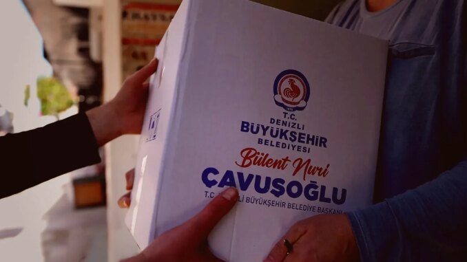 Denizli’de İhtiyaç Sahiplerine Gıda Kolisi Desteği Sürüyor - Merhaba İzmir