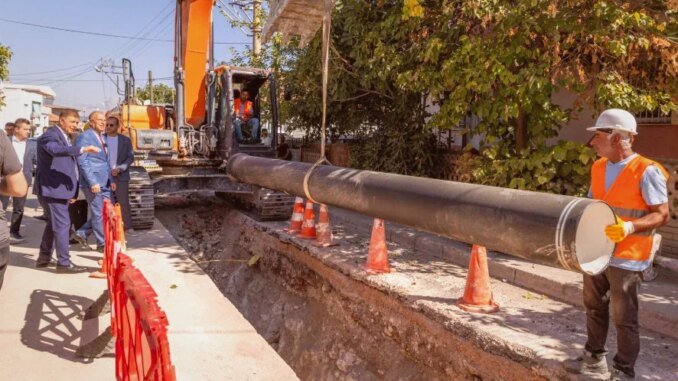 İzmir Sarnıç’ta 75 Kilometrelik İçme Suyu Hattı Baştan Yenilendi - Merhaba İzmir